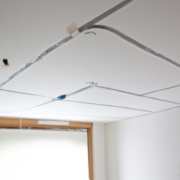 Plafond suspendu : solution pratique pour cacher les câbles et tuyaux Le Petit-Quevilly